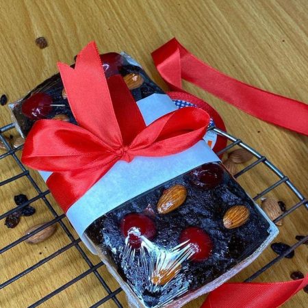 ALMOND AND CHERRY FRUIT LOAF