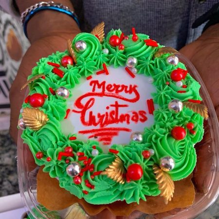 CHRISTMAS THEMED BENTO AND CUPCAKES